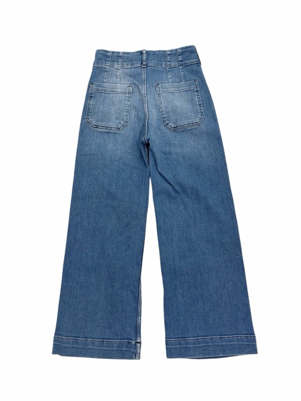 Anthropologie Maeve The Colette Crop High-Rise Wide-Leg Jeans Size 26 - Picture 5 of 13